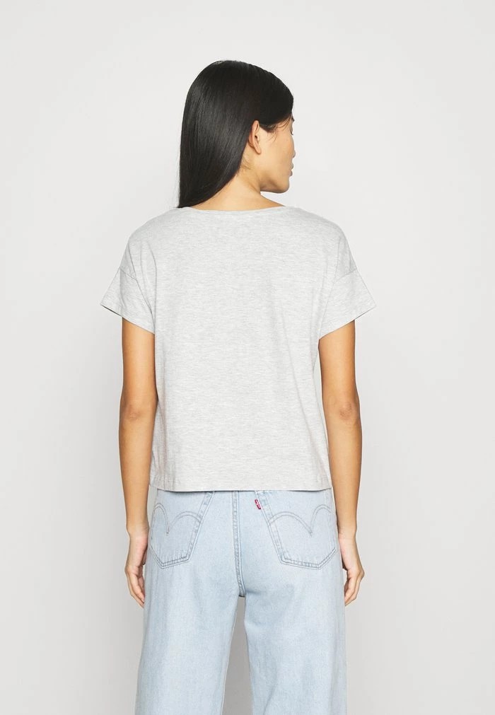 T-Shirt ANNA FIELD Anna Field Basic T-shirt Grise Femme | NVG-5975103